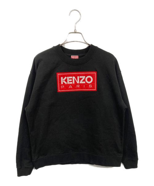 KENZO（ケンゾー）KENZO (ケンゾー) ロゴスウェットシャツ ブラック サイズ:Sの古着・服飾アイテム