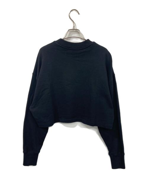 MSGM（エムエスジーエム）MSGM (エムエスジーエム) ショート丈スウェット ブラック サイズ:Mの古着・服飾アイテム