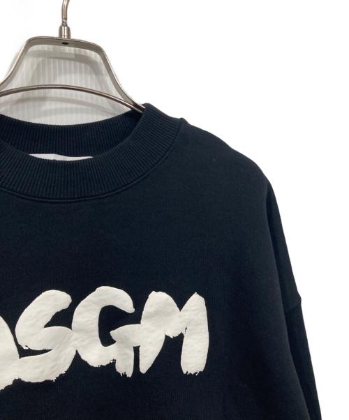 MSGM（エムエスジーエム）MSGM (エムエスジーエム) ショート丈スウェット ブラック サイズ:Mの古着・服飾アイテム