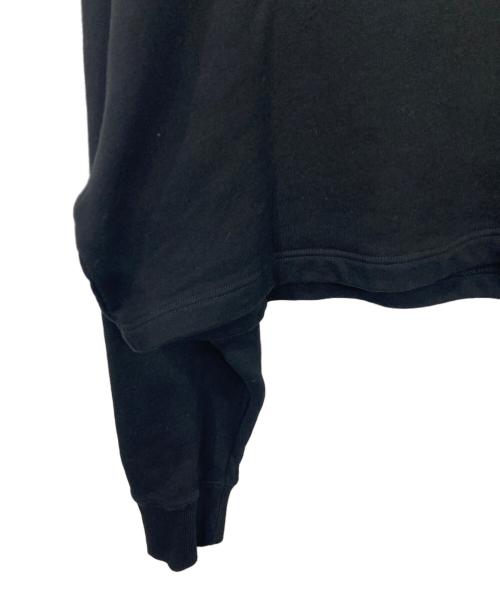 MSGM（エムエスジーエム）MSGM (エムエスジーエム) ショート丈スウェット ブラック サイズ:Mの古着・服飾アイテム