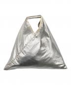 MM6 Maison Margielaエムエムシックスメゾンマルジェラ）の古着「MINI Japaneseトートバッグ」｜シルバー