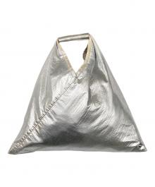MM6 Maison Margiela（エムエムシックスメゾンマルジェラ）の古着「MINI Japaneseトートバッグ」｜シルバー
