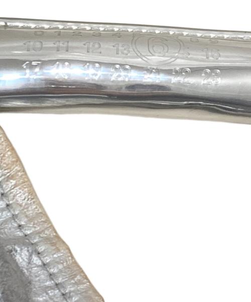 MM6 Maison Margiela（エムエムシックスメゾンマルジェラ）MM6 Maison Margiela (エムエムシックスメゾンマルジェラ) MINI Japaneseトートバッグ シルバーの古着・服飾アイテム