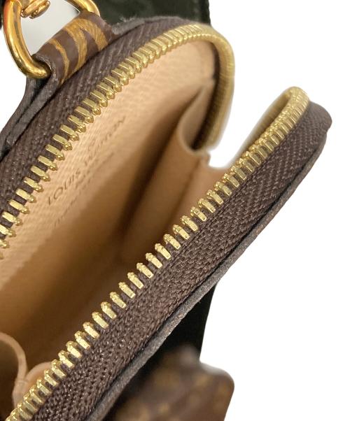 LOUIS VUITTON（ルイ ヴィトン）LOUIS VUITTON (ルイ ヴィトン) ミュルティ ポシェット アクセソワール ブラウン×カーキの古着・服飾アイテム