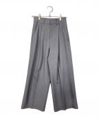SLOBE IENAスローブ イエナ）の古着「TRワイドトラウザー」｜グレー