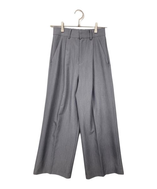 SLOBE IENA（スローブ イエナ）SLOBE IENA (スローブ イエナ) TRワイドトラウザー グレー サイズ:34の古着・服飾アイテム