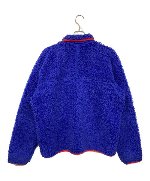 Patagonia（パタゴニア）Patagonia (パタゴニア) クラシックレトロカーディガン ブルー×レッド サイズ:Lの古着・服飾アイテム