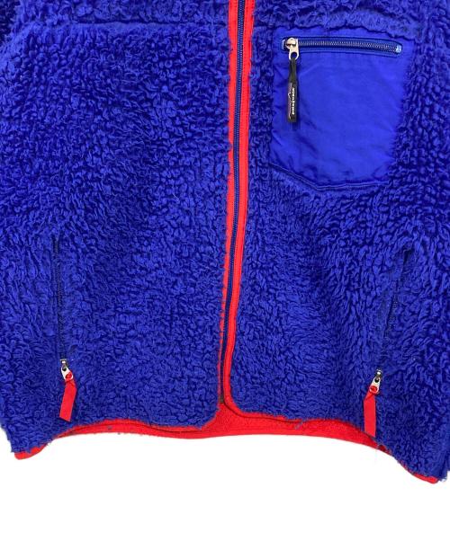 Patagonia（パタゴニア）Patagonia (パタゴニア) クラシックレトロカーディガン ブルー×レッド サイズ:Lの古着・服飾アイテム