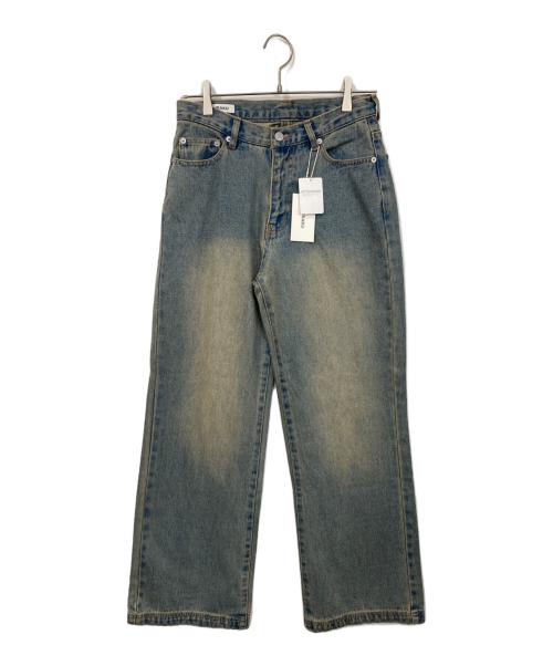 LURAKU（ルラク）LURAKU (ルラク) セミフレアウォッシュデニム インディゴ サイズ:S 未使用品の古着・服飾アイテム
