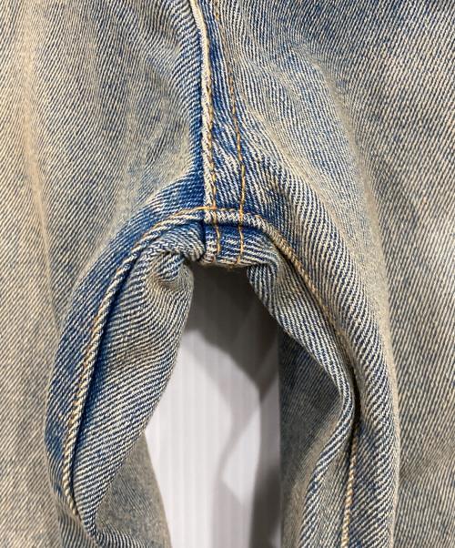 LURAKU（ルラク）LURAKU (ルラク) セミフレアウォッシュデニム インディゴ サイズ:S 未使用品の古着・服飾アイテム