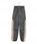 MAISON SPECIALメゾンスペシャル）の古着「Color Block Sporty Pants」｜グレー