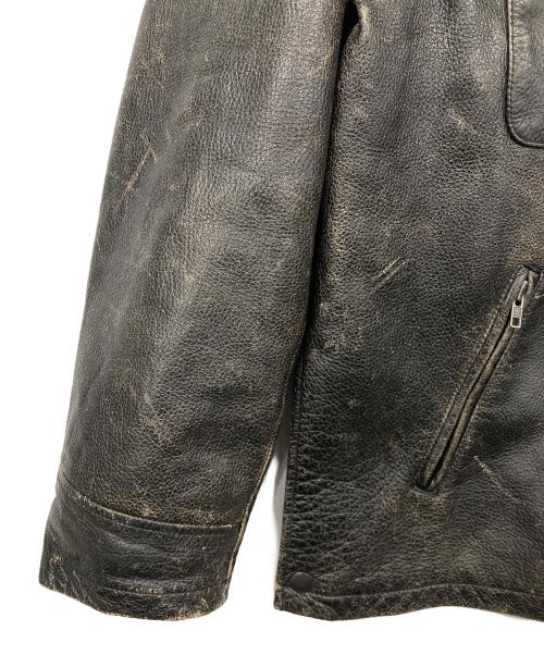 GAP（ギャップ）GAP (ギャップ) レザージャケット ブラック サイズ:Mの古着・服飾アイテム