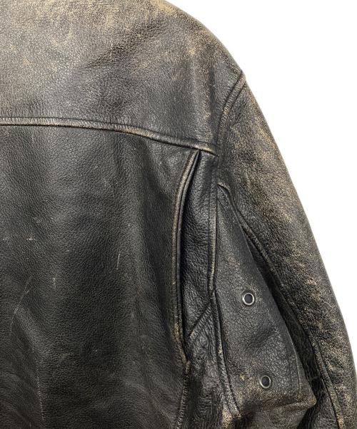 GAP（ギャップ）GAP (ギャップ) レザージャケット ブラック サイズ:Mの古着・服飾アイテム