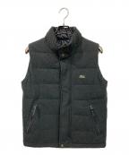 LACOSTEラコステ）の古着「ウールダウンベスト」｜グレー