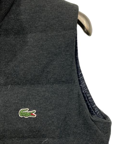 LACOSTE（ラコステ）LACOSTE (ラコステ) ウールダウンベスト グレー サイズ:48の古着・服飾アイテム