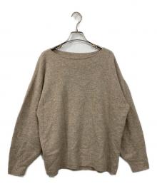 MICA&DEAL（マイカアンドディール）の古着「フォックスボートネックプルオーバー」｜ベージュ