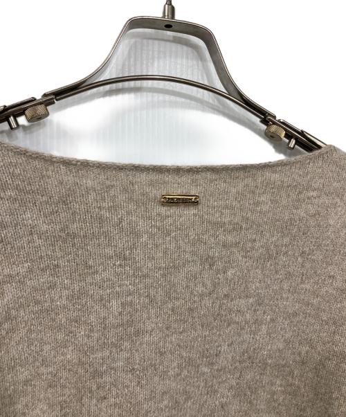 MICA&DEAL（マイカアンドディール）MICA&DEAL (マイカアンドディール) フォックスボートネックプルオーバー ベージュ サイズ:FREEの古着・服飾アイテム