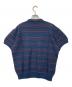 Christian Dior (クリスチャン ディオール) ニットポロシャツ ブルー サイズ:M：6000円