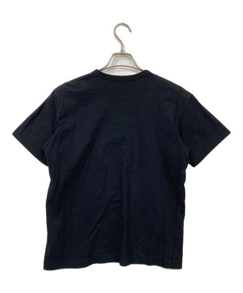 PLAY COMME des GARCONS（プレイコムデギャルソン）PLAY COMME des GARCONS (プレイコムデギャルソン) ビッグハートプリントTシャツ ブラック サイズ:Lの古着・服飾アイテム