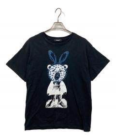 中古・古着通販】GOODENOUGH (グッドイナフ) ボーダーTシャツ ネイビー