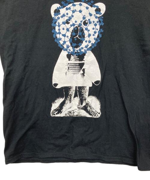 UNDERCOVER（アンダーカバー）UNDERCOVER (アンダーカバー) ダブルプリント Tシャツ ブラック サイズ:Lの古着・服飾アイテム