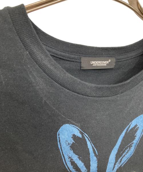 UNDERCOVER（アンダーカバー）UNDERCOVER (アンダーカバー) ダブルプリント Tシャツ ブラック サイズ:Lの古着・服飾アイテム