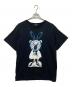 UNDERCOVER（アンダーカバー）の古着「ダブルプリント Tシャツ」｜ブラック