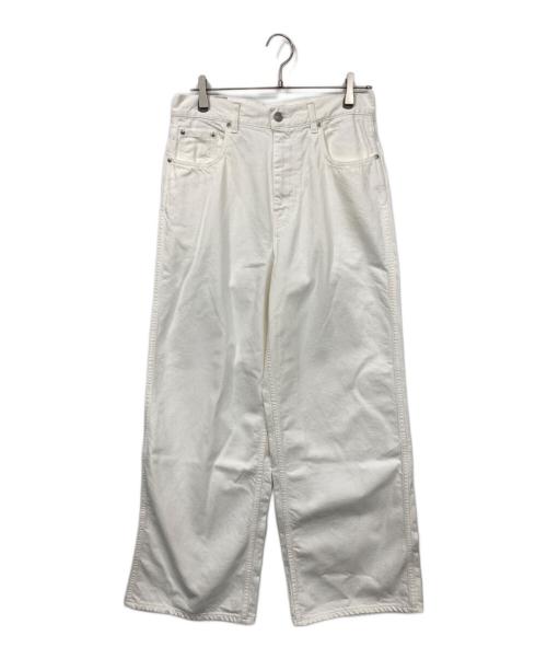 THE SHINZONE（ザ シンゾーン）THE SHINZONE (ザ シンゾーン) ROBINSON DENIM PANTS/ロビンソンデニムパンツ ホワイト サイズ:36の古着・服飾アイテム