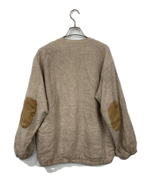 ANSNAM（アンスナム）ANSNAM (アンスナム) ウールハーフジッププルオーバー ベージュ サイズ:03の古着・服飾アイテム