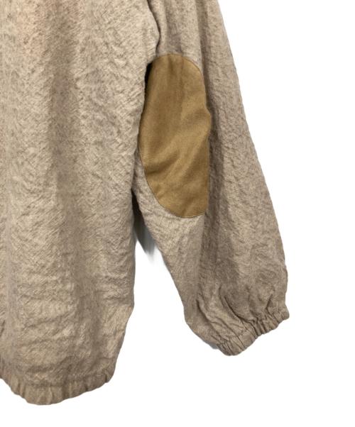 ANSNAM（アンスナム）ANSNAM (アンスナム) ウールハーフジッププルオーバー ベージュ サイズ:03の古着・服飾アイテム