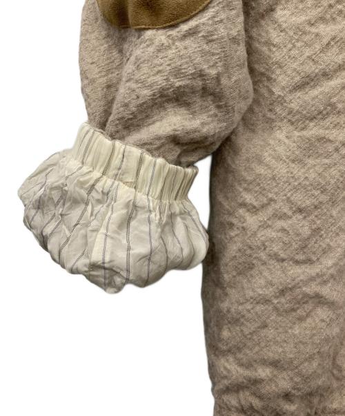 ANSNAM（アンスナム）ANSNAM (アンスナム) ウールハーフジッププルオーバー ベージュ サイズ:03の古着・服飾アイテム