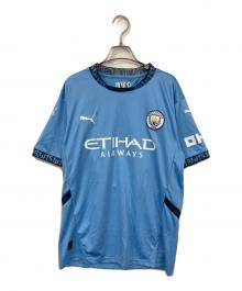 PUMA（プーマ）の古着「ゲームシャツ」｜ブルー