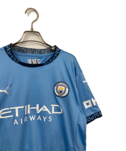 PUMA（プーマ）PUMA (プーマ) ゲームシャツ ブルー サイズ:Lの古着・服飾アイテム