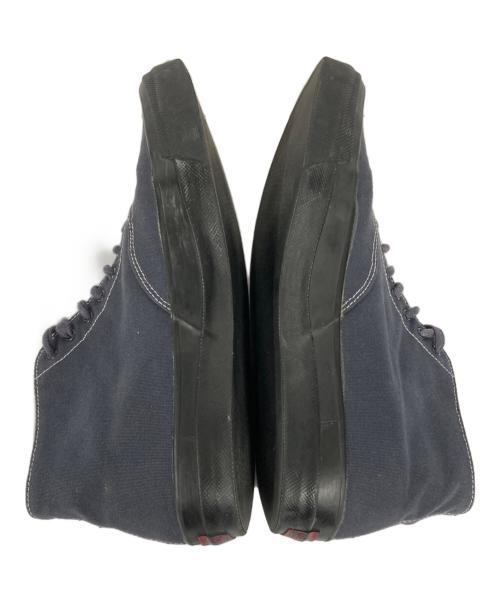 HOMME PLISSE ISSEY MIYAKE（オム プリッセ イッセイ ミヤケ）HOMME PLISSE ISSEY MIYAKE (オム プリッセ イッセイ ミヤケ) WAKOUWAミドルカットスニーカー ネイビー サイズ:8Hの古着・服飾アイテム