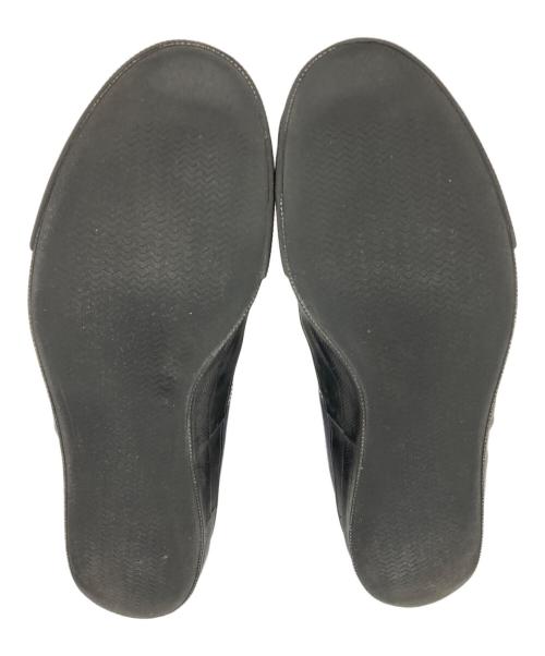 HOMME PLISSE ISSEY MIYAKE（オム プリッセ イッセイ ミヤケ）HOMME PLISSE ISSEY MIYAKE (オム プリッセ イッセイ ミヤケ) WAKOUWAミドルカットスニーカー ネイビー サイズ:8Hの古着・服飾アイテム