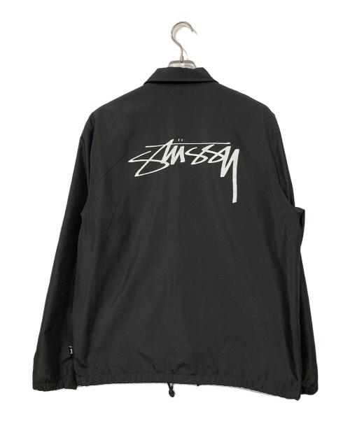 stussy（ステューシー）stussy (ステューシー) コーチジャケット ブラック サイズ:Mの古着・服飾アイテム