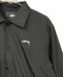 中古・古着 stussy (ステューシー) コーチジャケット ブラック サイズ:M：10000円