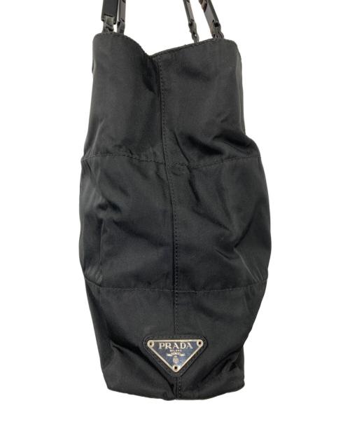 PRADA（プラダ）PRADA (プラダ) ナイロントートバッグ ブラックの古着・服飾アイテム