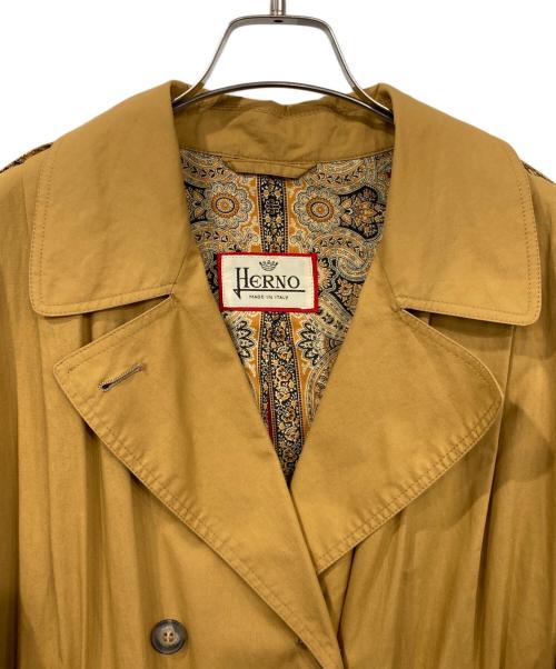 HERNO（ヘルノ）HERNO (ヘルノ) トレンチコート イエロー サイズ:表記無しの古着・服飾アイテム