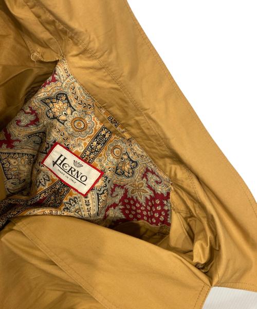 HERNO（ヘルノ）HERNO (ヘルノ) トレンチコート イエロー サイズ:表記無しの古着・服飾アイテム