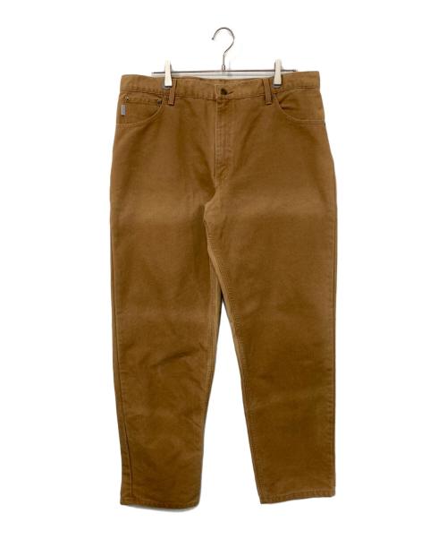 CarHartt（カーハート）CarHartt (カーハート) ダック地ワークパンツ ベージュ サイズ:38インチの古着・服飾アイテム