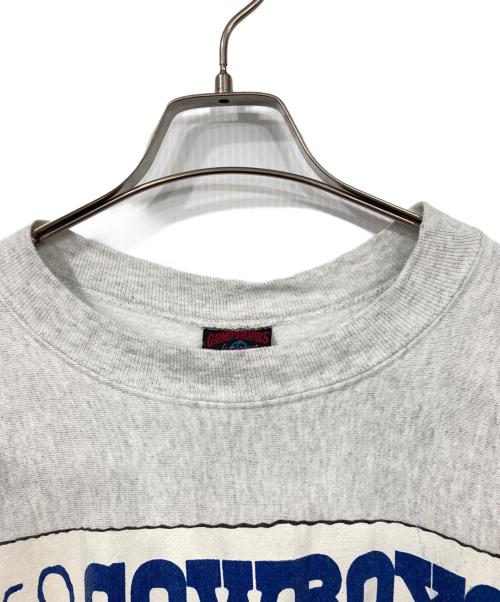 GARMENT GRAPHICS（ガーメント グラフィック）GARMENT GRAPHICS (ガーメント グラフィック) 古着スヌーピーフレンズプリントスウェット グレー サイズ:Lの古着・服飾アイテム