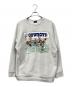 GARMENT GRAPHICS（ガーメント グラフィック）の古着「古着スヌーピーフレンズプリントスウェット」｜グレー