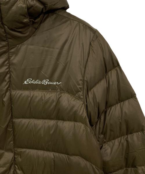 Eddie Bauer（エディーバウアー）Eddie Bauer (エディーバウアー) ダウンコート カーキ サイズ:Sの古着・服飾アイテム
