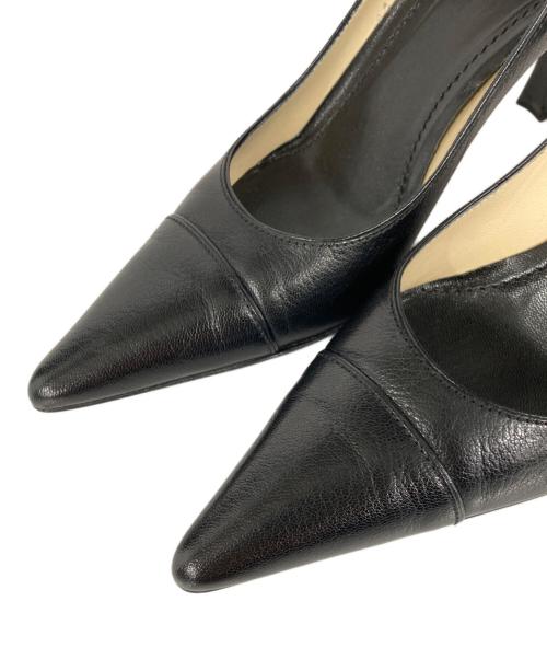 GUCCI（グッチ）GUCCI (グッチ) ポインテッドトゥパンプス ブラック サイズ:35.5の古着・服飾アイテム