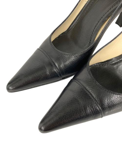 GUCCI（グッチ）GUCCI (グッチ) ポインテッドトゥパンプス ブラック サイズ:35.5の古着・服飾アイテム