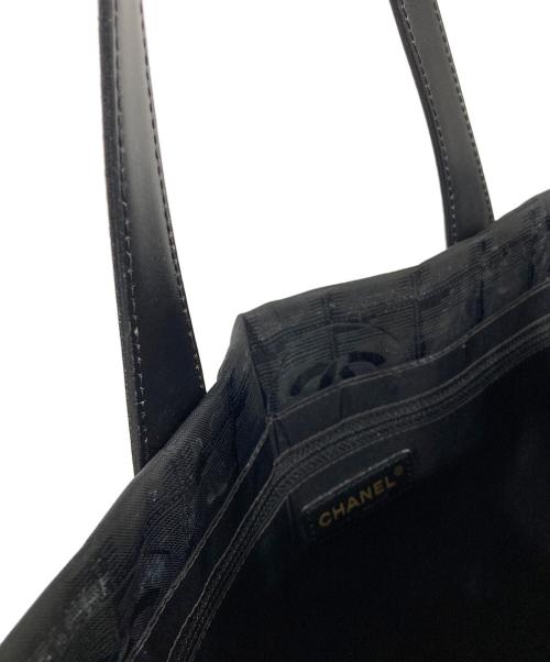 CHANEL（シャネル）CHANEL (シャネル) ニュートラベルライントートバッグ ブラックの古着・服飾アイテム