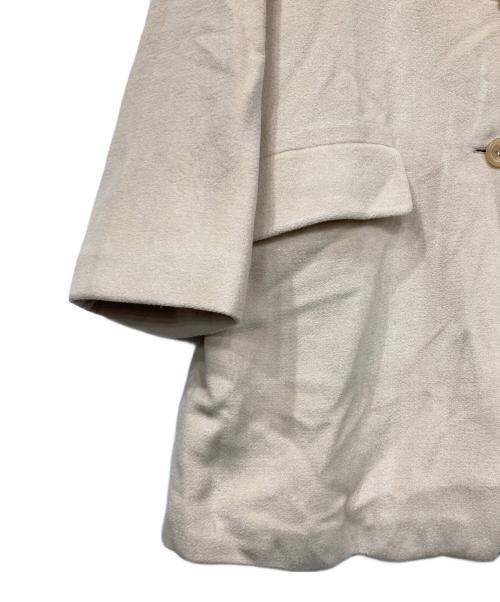 JIL SANDER（ジルサンダー）JIL SANDER (ジルサンダー) アンゴラ混コート ベージュ サイズ:38の古着・服飾アイテム