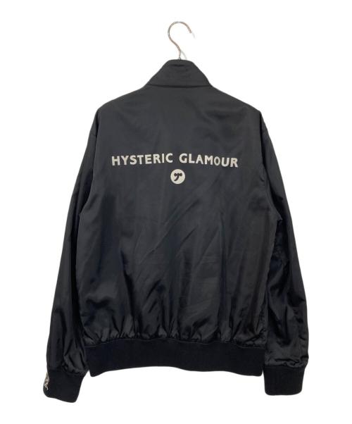 hysterics（ヒステリックス）hysterics (ヒステリックス) スタンドカラーナイロンジャケット ブラック サイズ:Lの古着・服飾アイテム