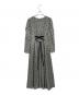 WILL SELECTION (ウィルセレクション) フロッキードットワンピース グレー サイズ:M：4000円